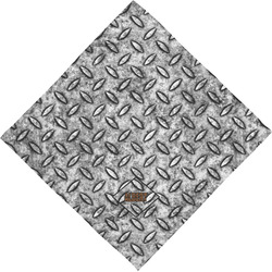 Diamond Plate Dog Bandana Scarf w/ Name or Text