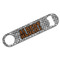 Diamond Plate Bar Bottle Opener w/ Name or Text