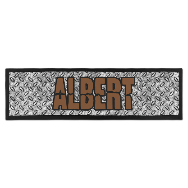 Custom Diamond Plate Bar Mat (Personalized)