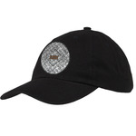 Diamond Plate Baseball Cap - Black (Personalized)