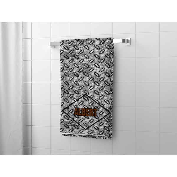 Diamond Plate Bath Towel - LIFESTYLE