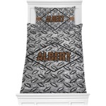 Diamond Plate Comforter Set - Twin (Personalized)