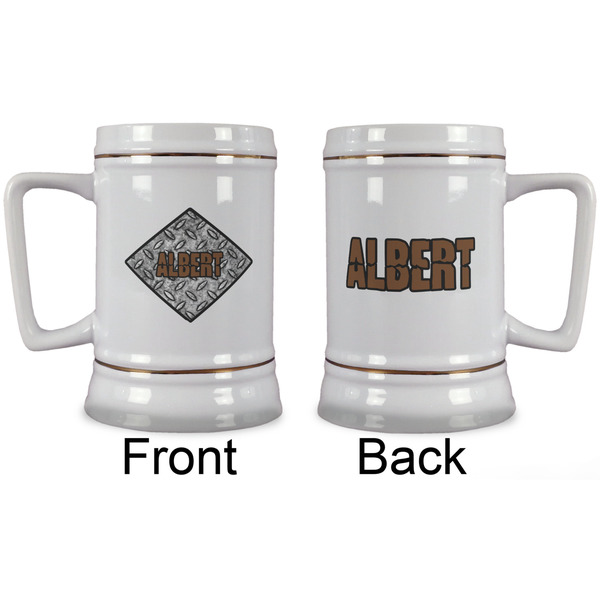 Diamond Plate Beer Stein - Approval
