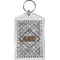 Diamond Plate Bling Keychain (Personalized)