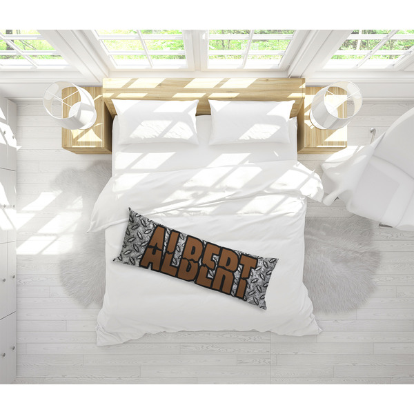 Diamond Plate Body Pillow - LIFESTYLE