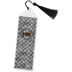 Diamond Plate Book Mark w/Tassel (Personalized)