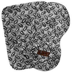 Diamond Plate Burp Cloth (Personalized)