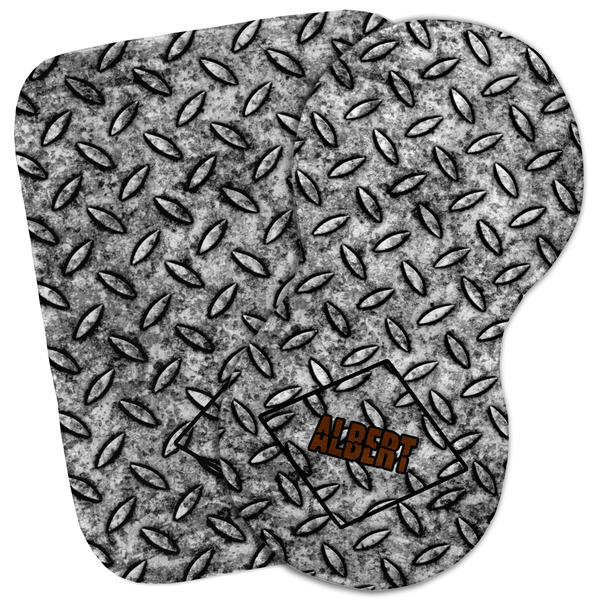 Custom Diamond Plate Burp Cloth (Personalized)