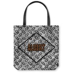 Diamond Plate Canvas Tote Bag - Large - 18"x18" (Personalized)