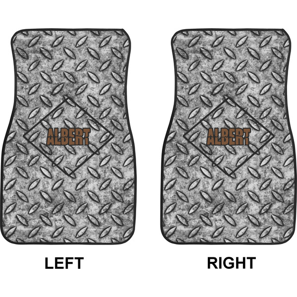 Diamond Plate Car Mat Front - Approval