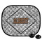 Diamond Plate Car Side Window Sun Shade (Personalized)