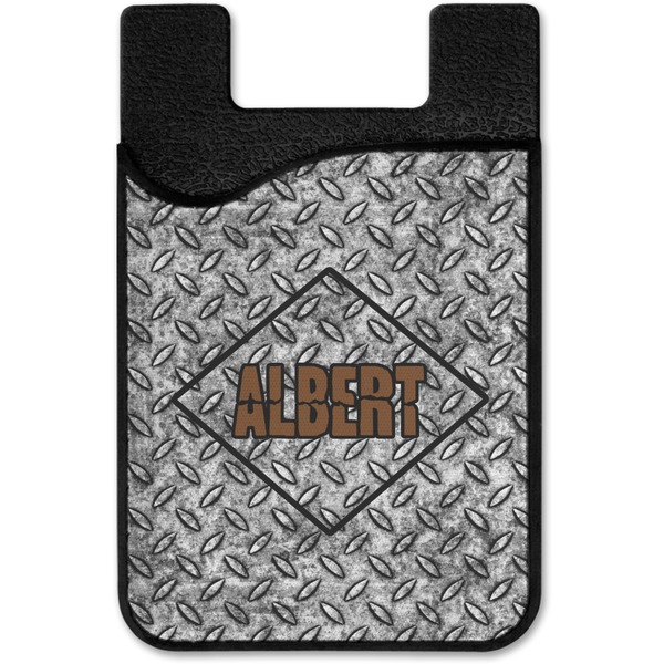 Diamond Plate Cell Phone Credit Card Holder