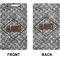 Diamond Plate Clipboard (Legal) (Front + Back)