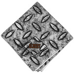 Diamond Plate Cloth Dinner Napkin - Single w/ Name or Text