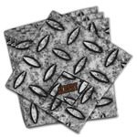 Diamond Plate Cloth Napkins (Set of 4) (Personalized)