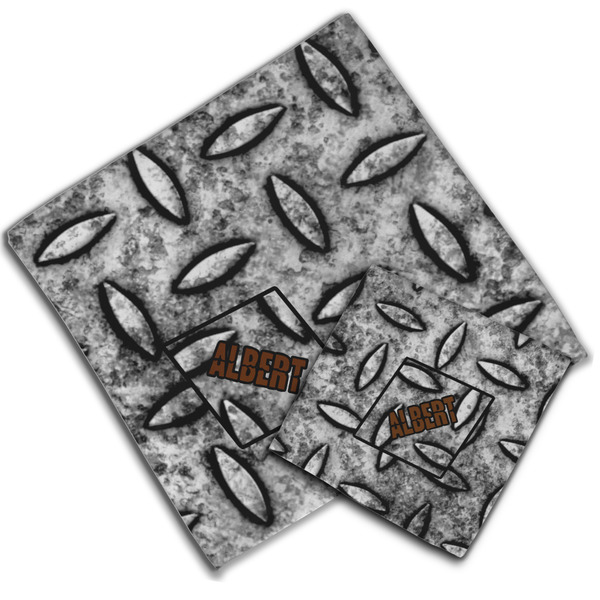 Diamond Plate Cloth Napkins - Personalized Lunch & Dinner (PARENT MAIN)