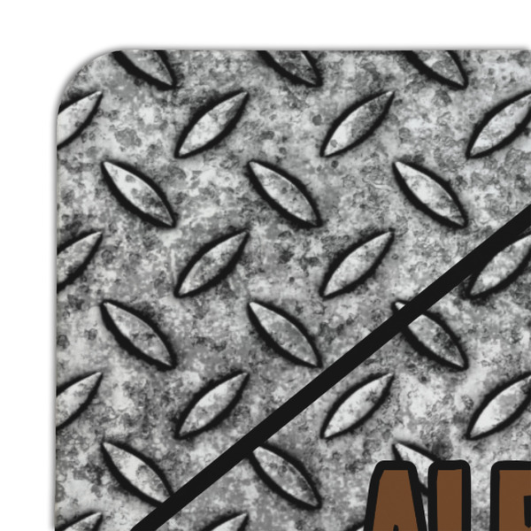 Diamond Plate Coaster Set - DETAIL