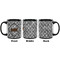 Diamond Plate Coffee Mug - 11 oz - Black APPROVAL