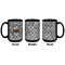 Diamond Plate Coffee Mug - 15 oz - Black APPROVAL