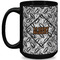 Diamond Plate Coffee Mug - 15 oz - Black Full