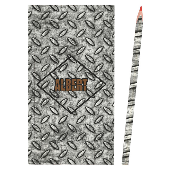 Diamond Plate Colored Pencils - Front View