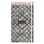 Diamond Plate Colored Pencils (Personalized)