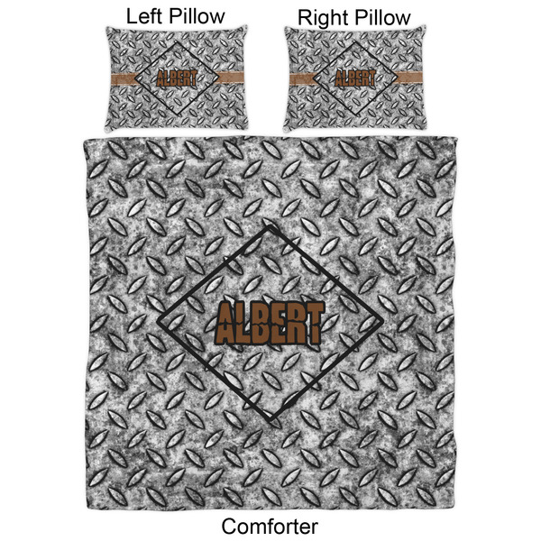 Diamond Plate Comforter Set - Queen - Approval
