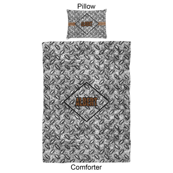Diamond Plate Comforter Set - Twin XL - Approval
