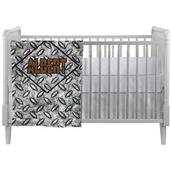 Diamond Plate Crib Comforter / Quilt (Personalized)