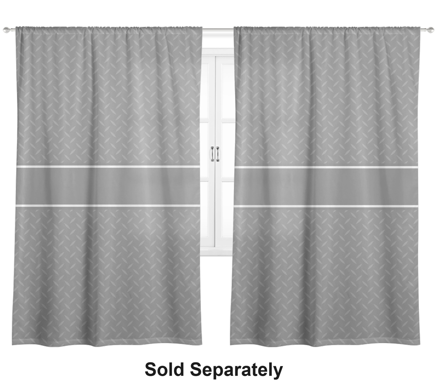 Diamond Plate Curtain (Personalized) YouCustomizeIt