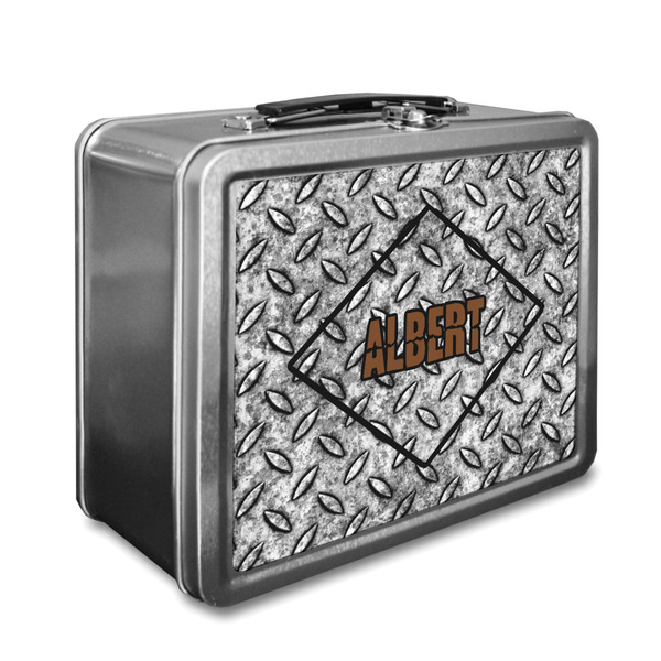 Custom Diamond Plate Lunch Box (Personalized)