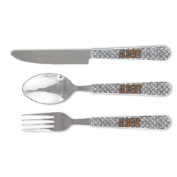 Diamond Plate Cutlery Set (Personalized)