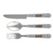 Diamond Plate Cutlery Set (Personalized)