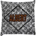Diamond Plate Decorative Pillow Case (Personalized)
