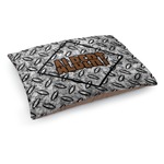 Diamond Plate Dog Bed - Medium w/ Name or Text