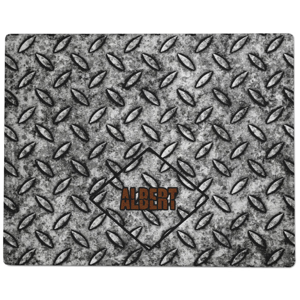 Diamond Plate Dog Food Mat - Large without Bowls