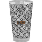 Diamond Plate Pint Glass - Full Color (Personalized)