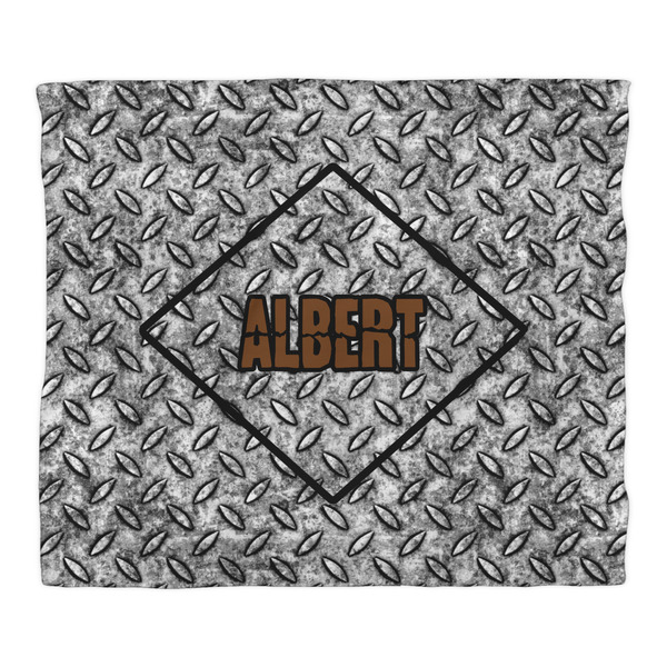 Diamond Plate Duvet Cover - King - Front