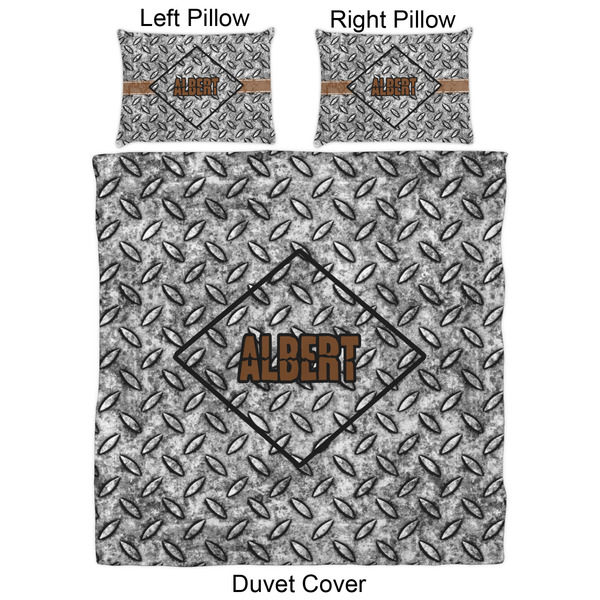 Diamond Plate Duvet Cover Set - Queen - Approval