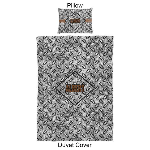 Diamond Plate Duvet Cover Set - Twin XL - Approval