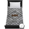 Diamond Plate Duvet Cover - Twin XL (Personalized)