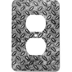 Diamond Plate Electric Outlet Plate