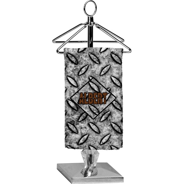 Custom Diamond Plate Finger Tip Towel - Full Print (Personalized)