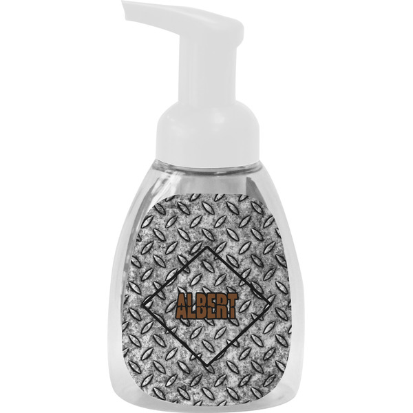 Custom Diamond Plate Foam Soap Bottle (Personalized)