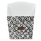 Diamond Plate French Fry Favor Box - Front View