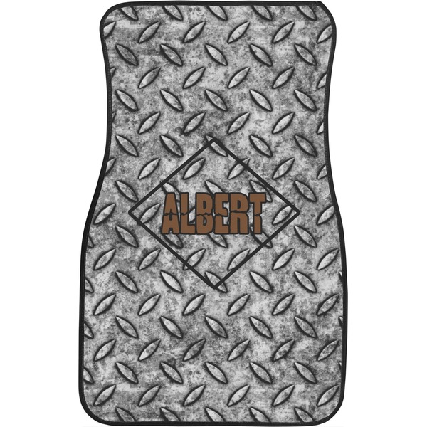Diamond Plate Front Seat Car Mat
