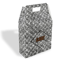 Diamond Plate Gable Favor Box (Personalized)