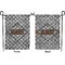 Diamond Plate Garden Flag - Double Sided Front and Back