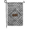 Diamond Plate Small Garden Flag - Single Sided w/ Name or Text