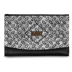 Diamond Plate Genuine Leather Women's Wallet - Small (Personalized)